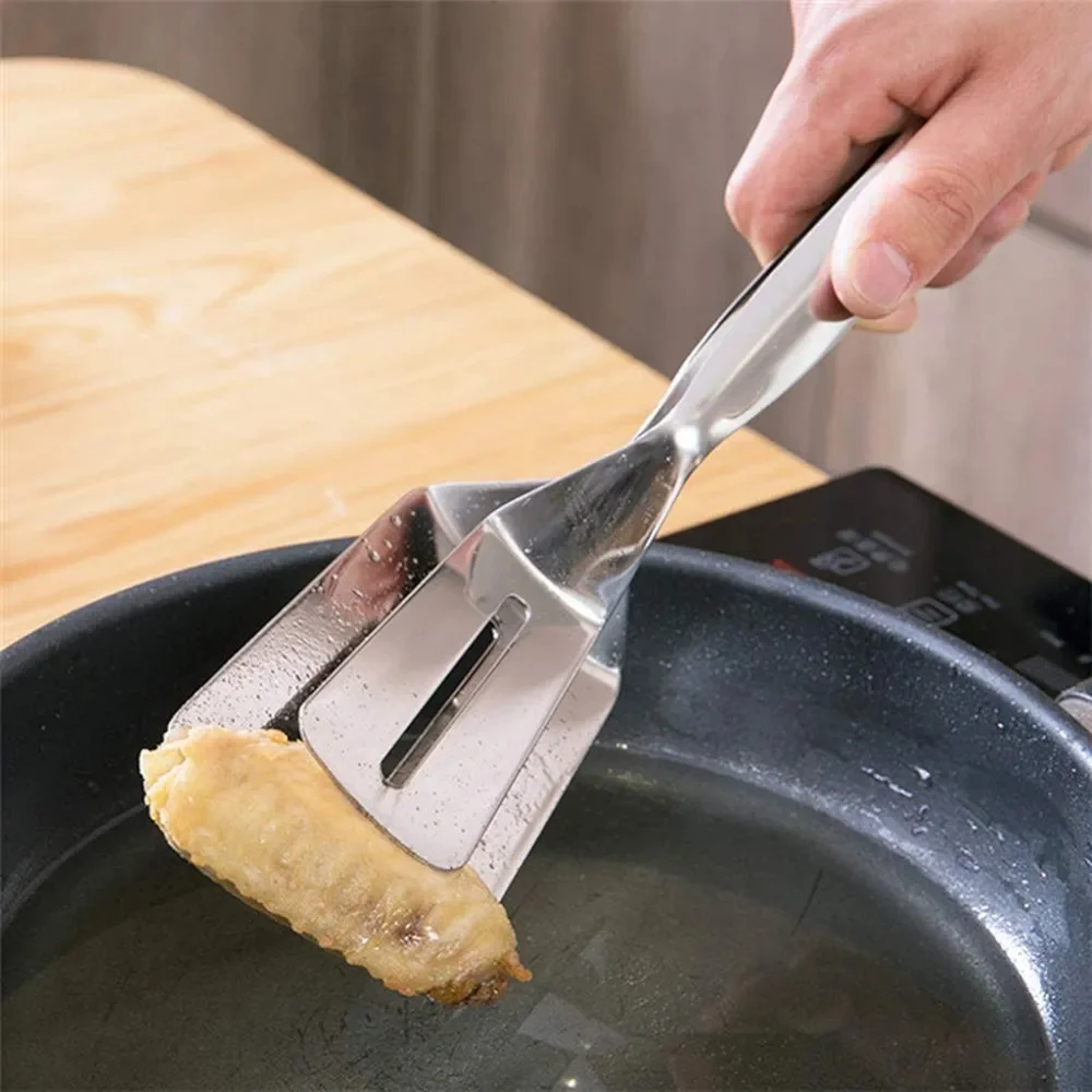 New Double Spatula - Stainless Steel